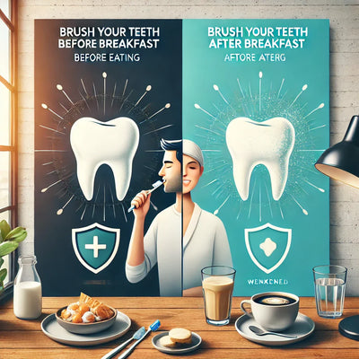 Le brossage des dents avant ou après le petit-déjeuner : quelle est la meilleure option ? 🍞☕🦷