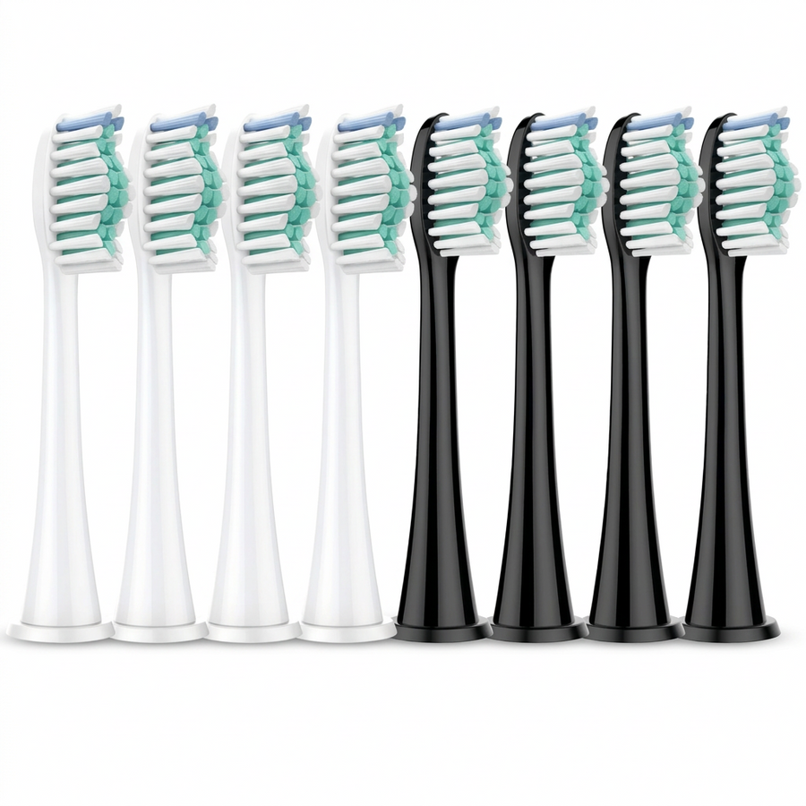 Testine compatibili Sonicare tipo DiamondClean — su sfondo bianco