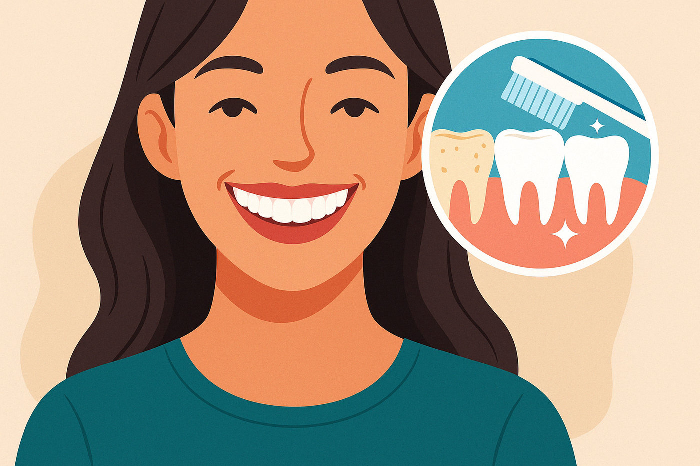 Blanchir ses dents quand on fume ou boit du café