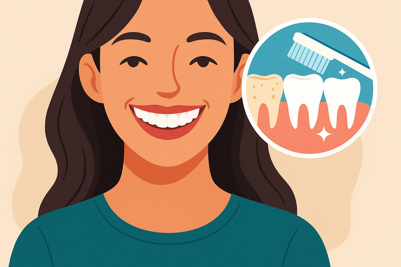 Blanchir ses dents quand on fume ou boit du café