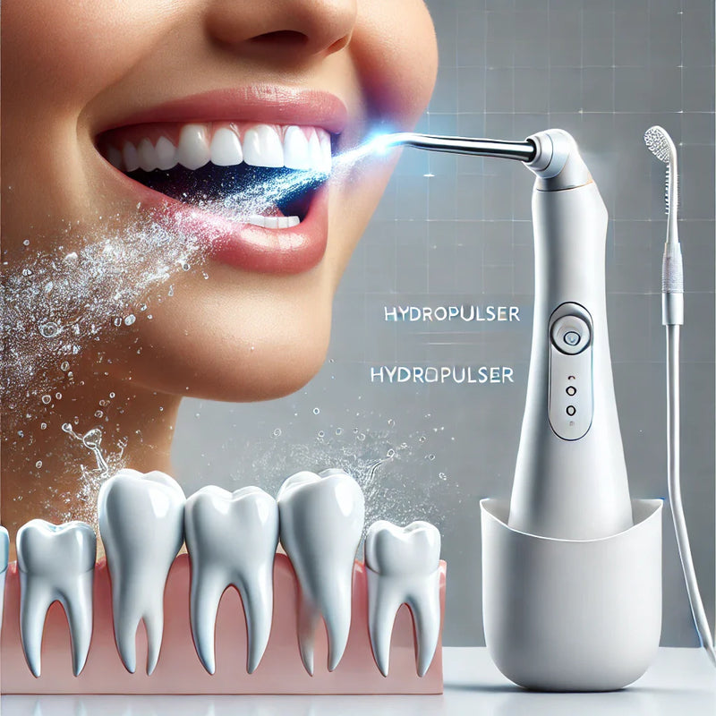 Hydropulseur dans la routine dentaire quotidienne
