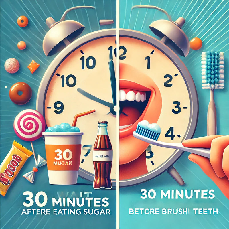 Attendre 30 minutes après le sucre avant de se brosser les dents ?