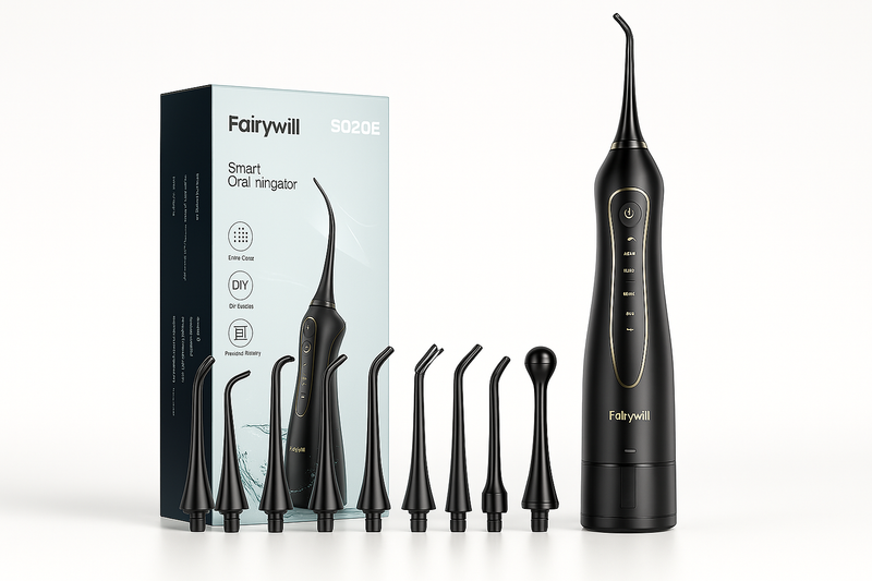 Hydropulseur Fairywill 5020E pour le nettoyage interdentaire