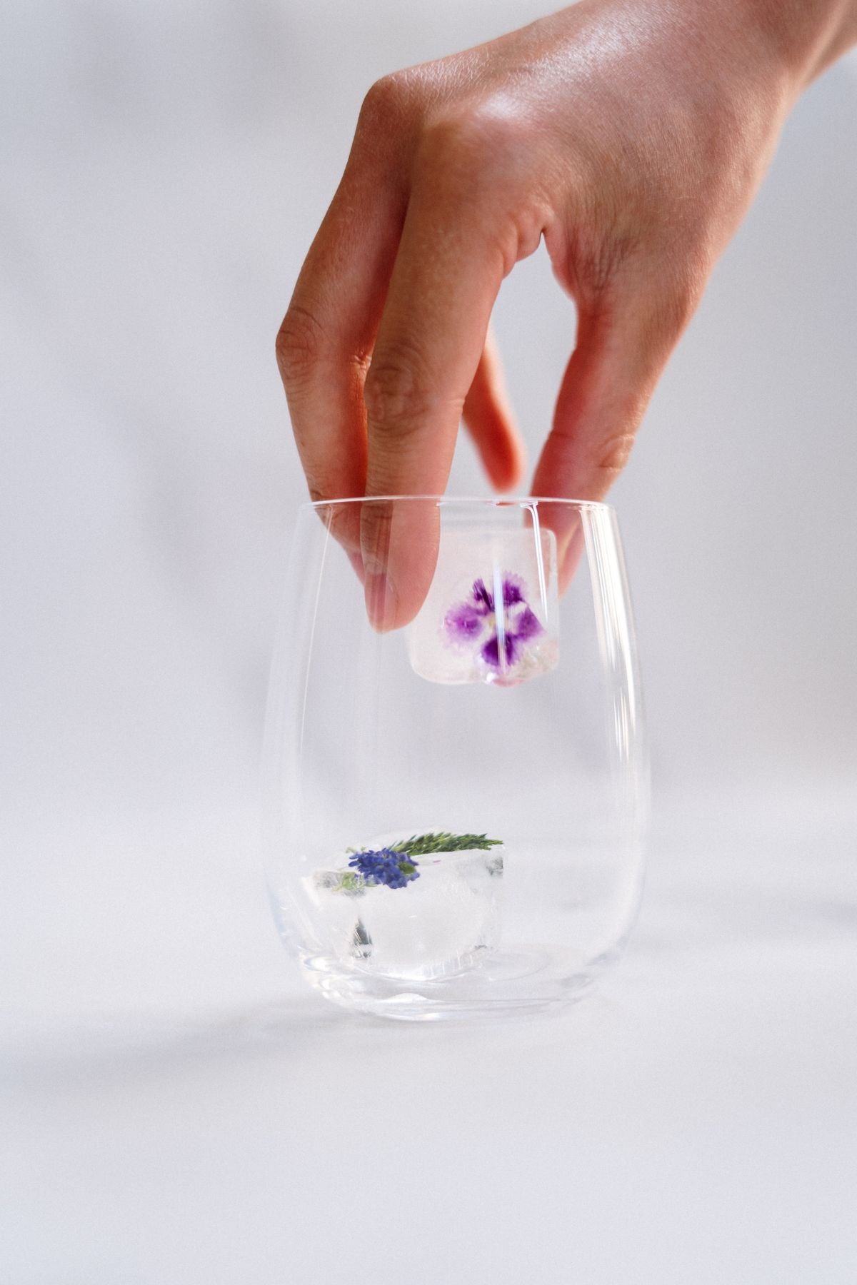 Glaçons et sensation de froid