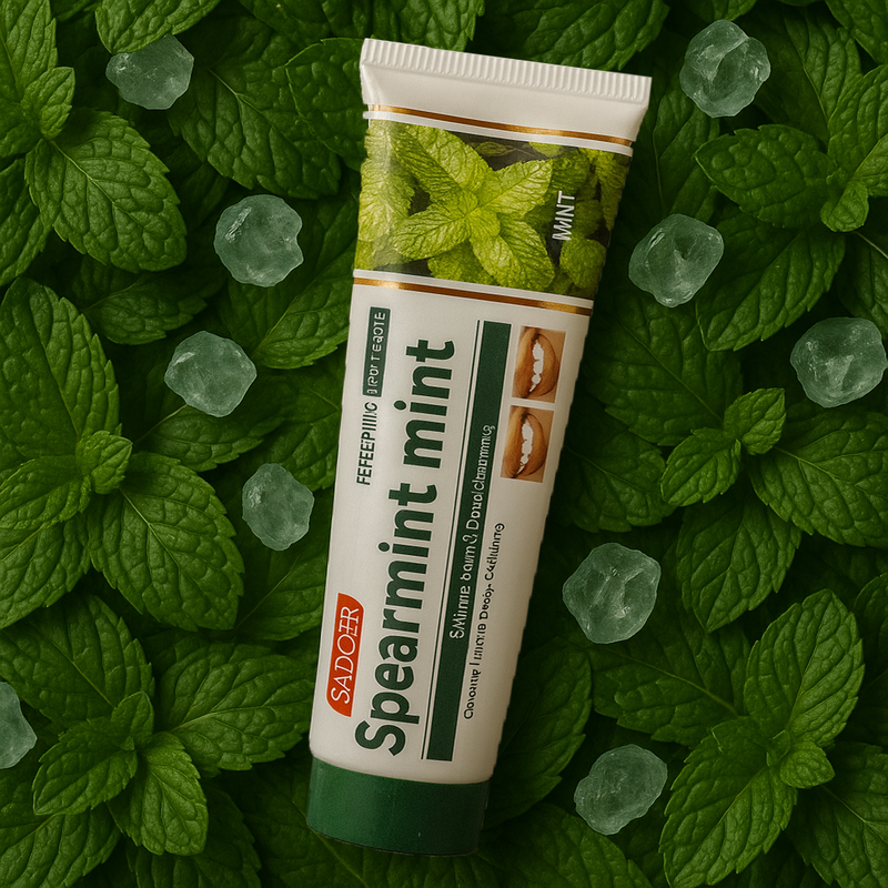 Dentifrice à la menthe pour une haleine fraîche durable