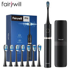 Coffret brosse à dents électrique sonique SOIN P11 noire ÉclatDent avec étui de voyage et brossettes