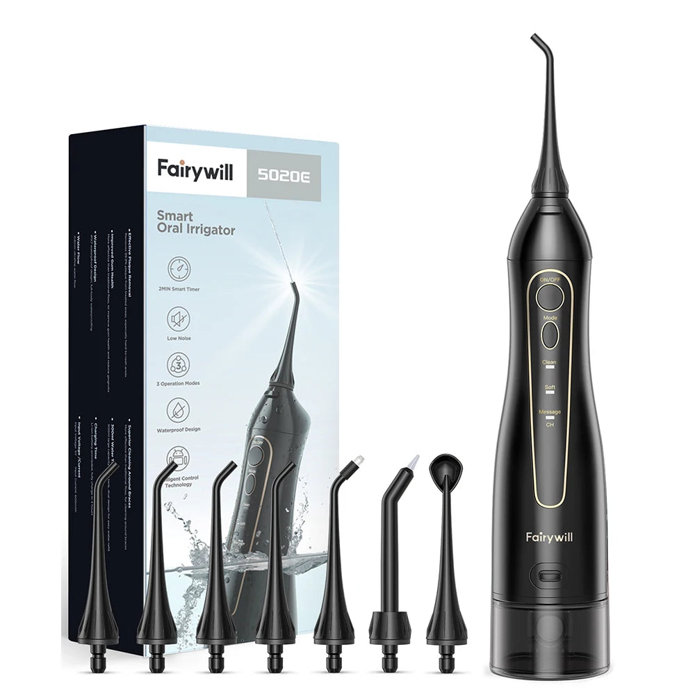 Hydropulseur Oral Haute Performance 5020E - pour un Sourire Plus Sain