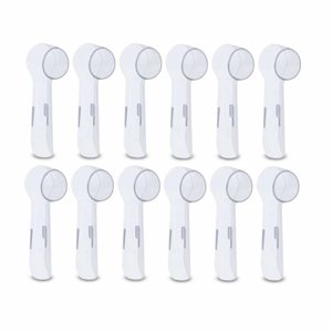Caps compatible with round Oral-B heads — on a white background