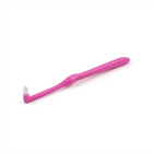 End-tuft toothbrush — on a white background