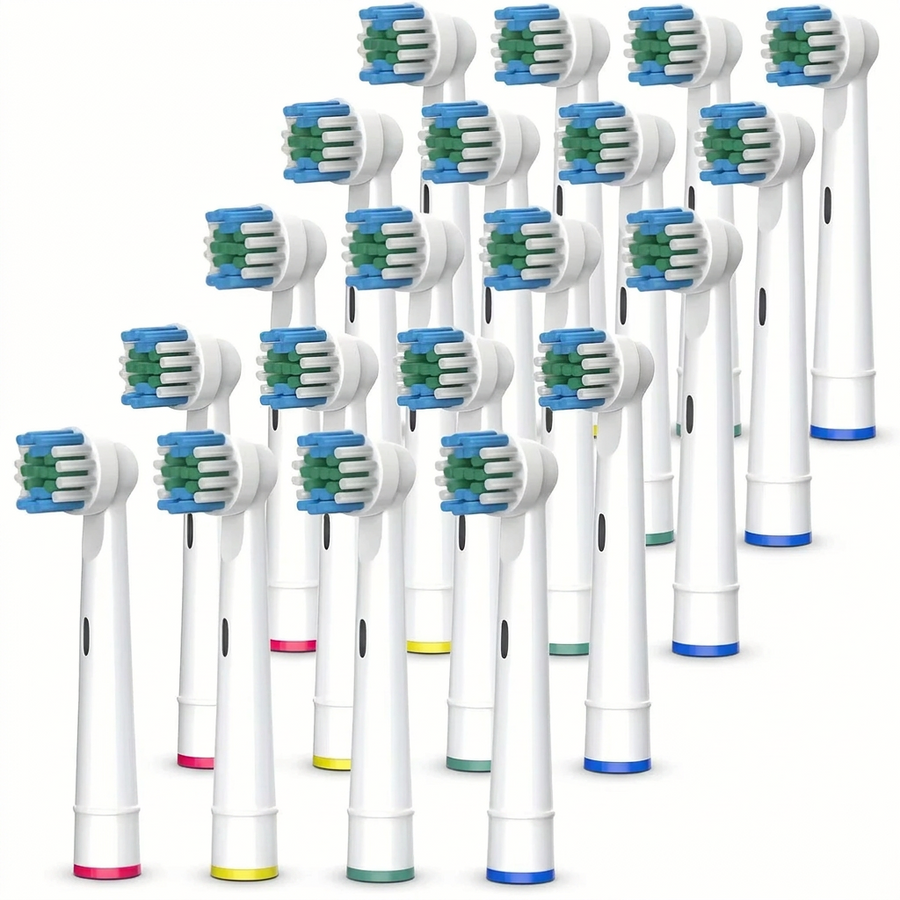 Oral-B compatible brush heads — on a white background