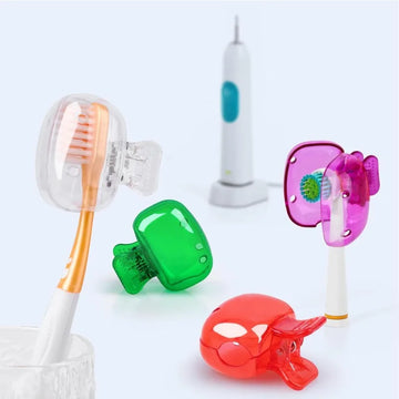 Capuchons à pince pour brosse à dents — lot de 4 ou 10