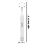 Miroir dentaire à LED blanc et vert, 15,2 cm de long pour 1,3 cm de diamètre