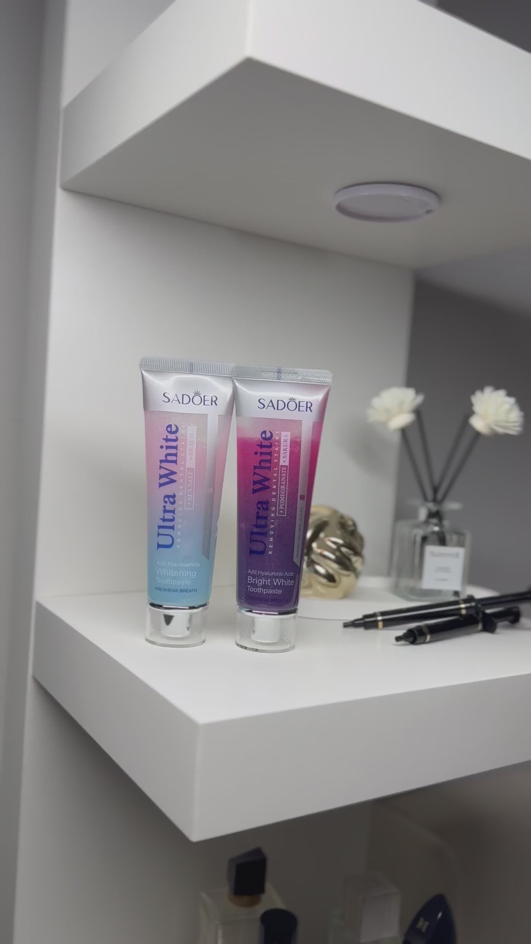 Pack Duo Ultra White Pêche & Grenade