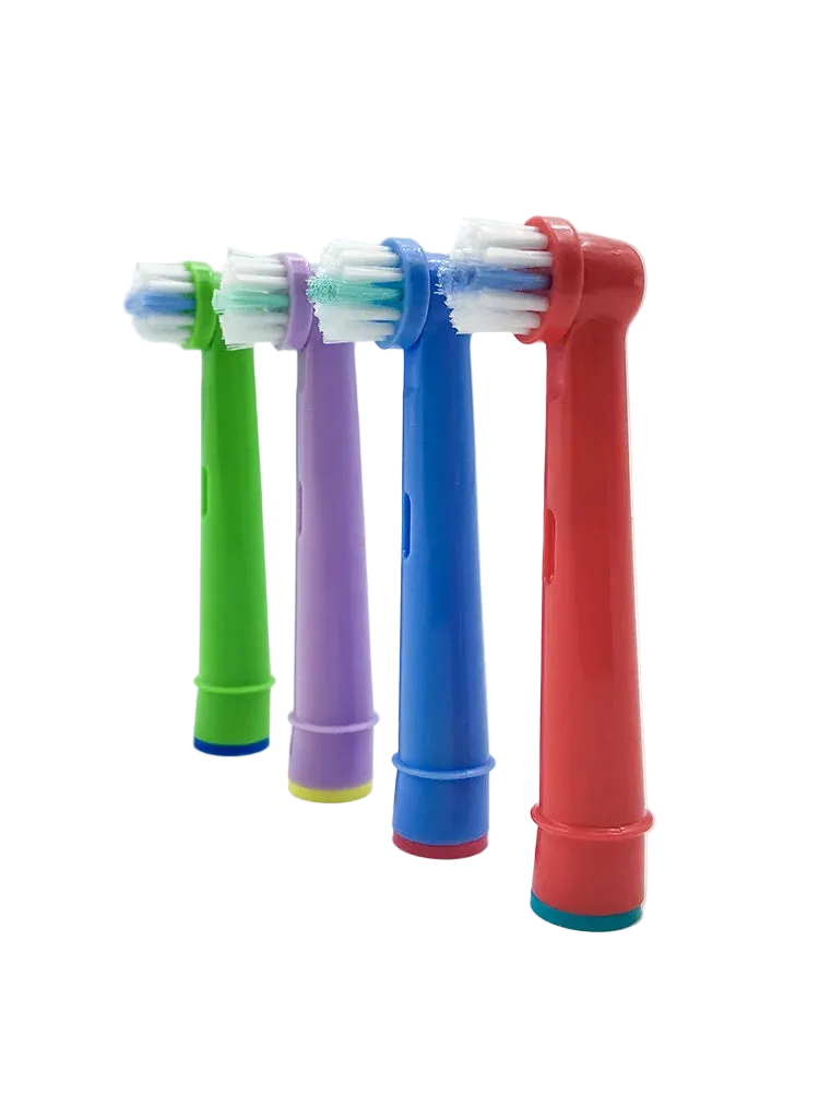Kinder-Aufsteckbürsten kompatibel mit Oral-B — vor weißem Hintergrund