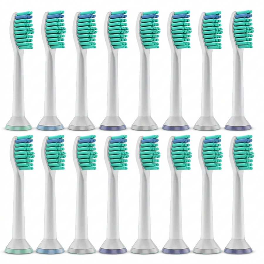 Testine compatibili Sonicare, scorta famiglia — su sfondo bianco