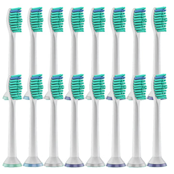 Têtes compatibles Philips Sonicare — lot économique de 8, 16 ou 24