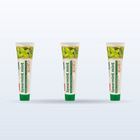 Trio Menthe ÉclatDent : trois dentifrices SADOER Classique Menthe alignés sur fond studio clair