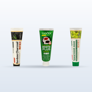 Radiant Smile Trio — 3 toothpastes