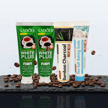 Coffee Lover Pack — 4 toothpastes